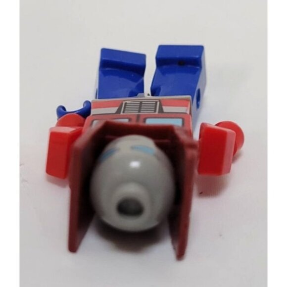Transformers Optimus Prime 1.75" Tall Mini Figure Toy - Red & Blue - Picture 5 of 6
